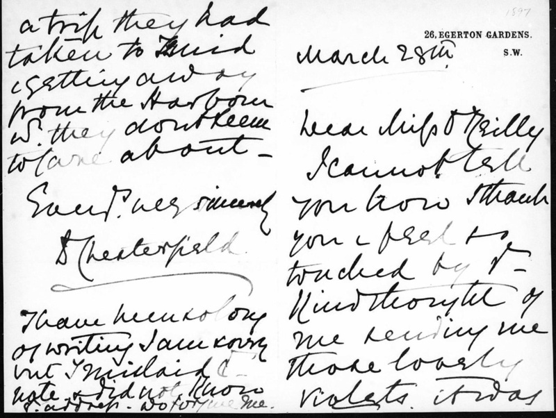 Letter to Kathleen
